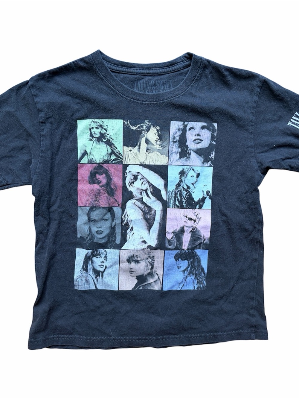 Taylor Swift The Eras Tour T-Shirt Kids Youth Medium Black Official Concert Tee